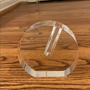 Tizo design new in box crystal vase